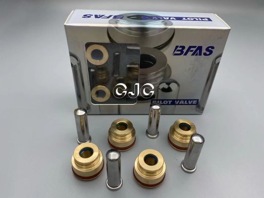 Silbernes hydraulisches Material Pilot-Valve Pusher Coppers NBR für Bagger